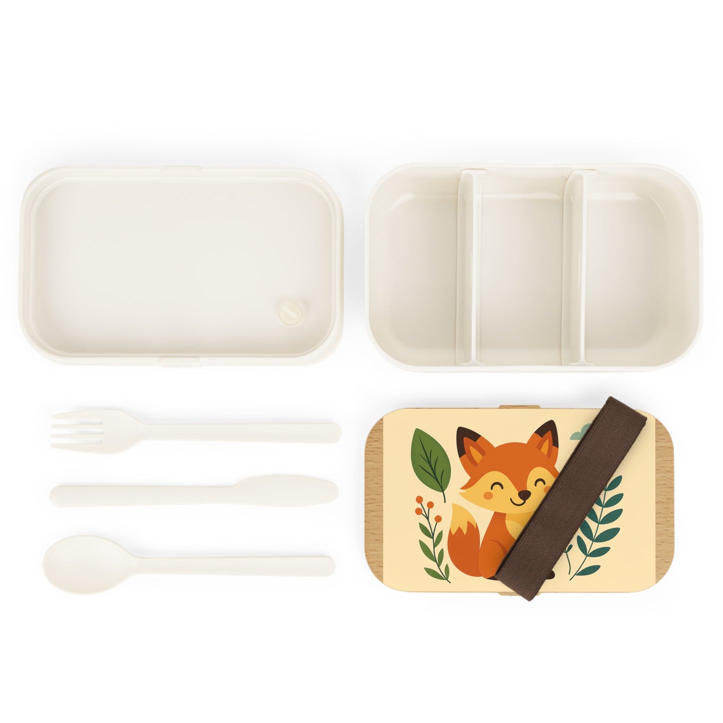 Fröhlicher Fuchs – Lunchbox-Design für kleine Naturfreunde
