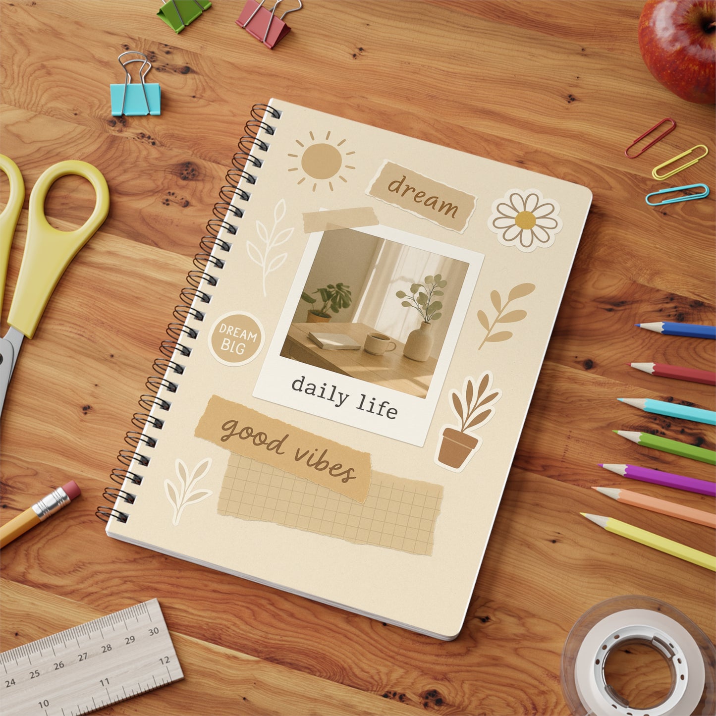 Notizbuch Good Vibes A5