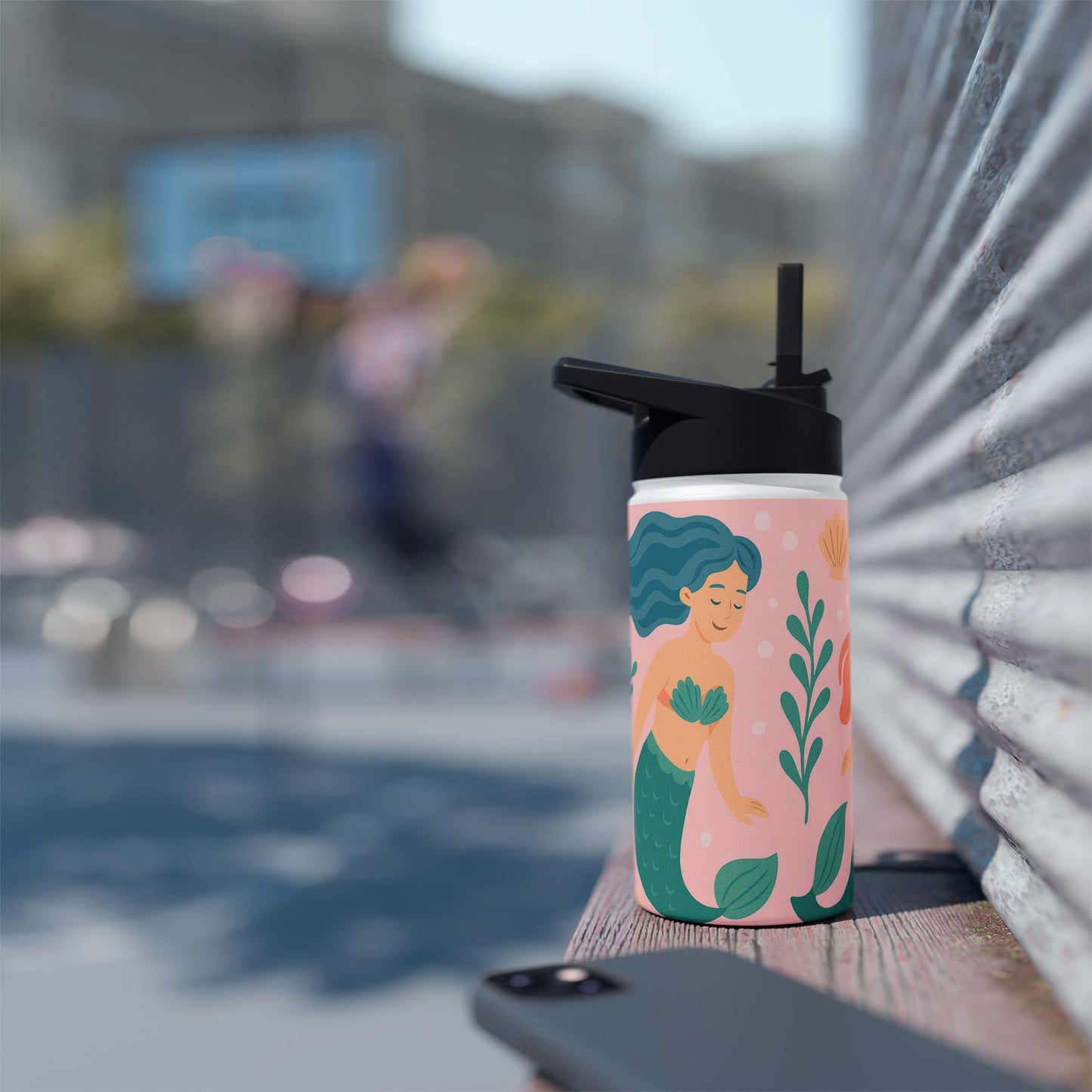 Meerjungfrauenzauber – Verspieltes Unterwasserdesign in Rosa