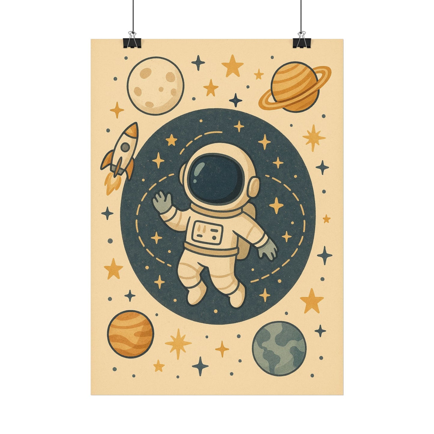 Wandbild Astronaut