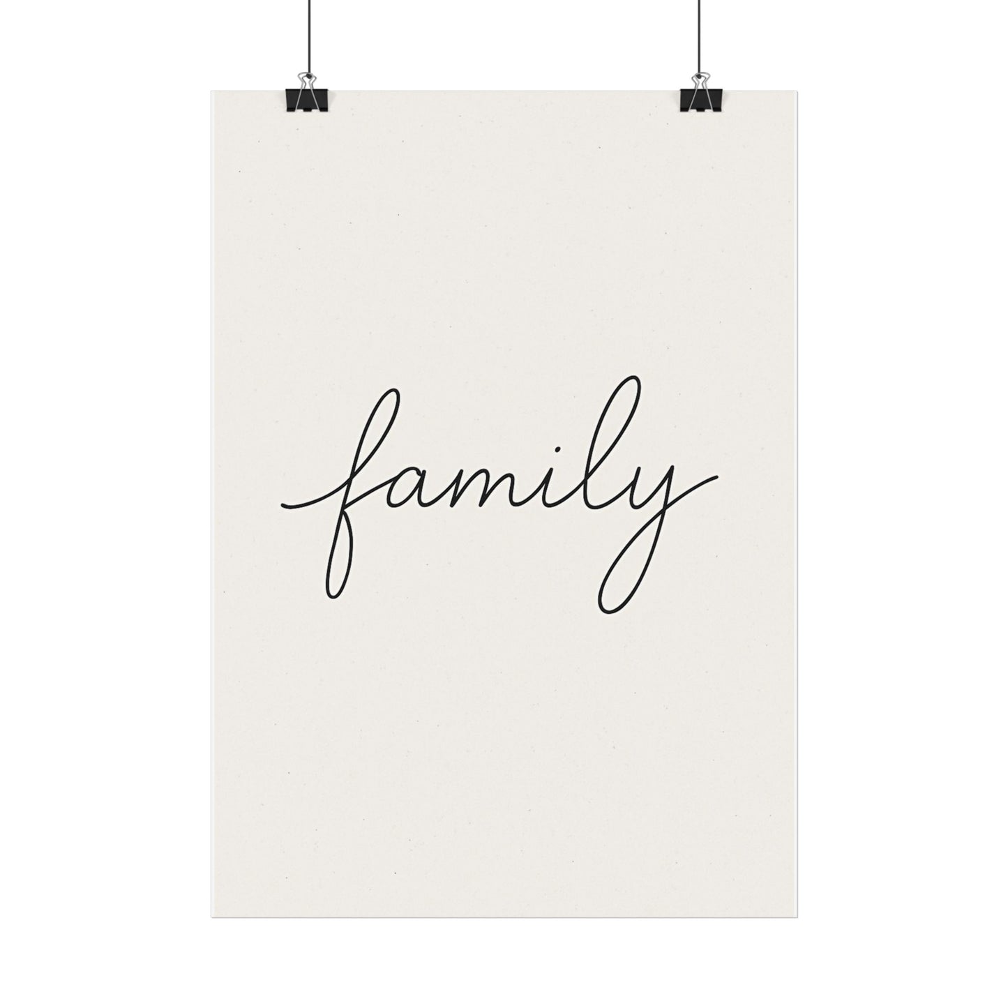 Wandbild Fineline Family
