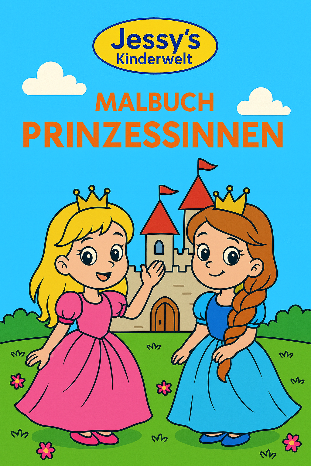 Ausmalheft Prinzessinnen