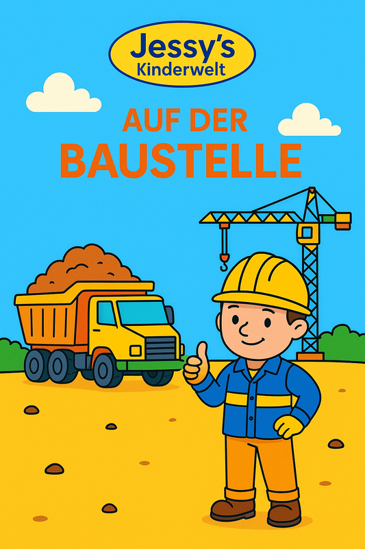 Ausmalheft Baustelle