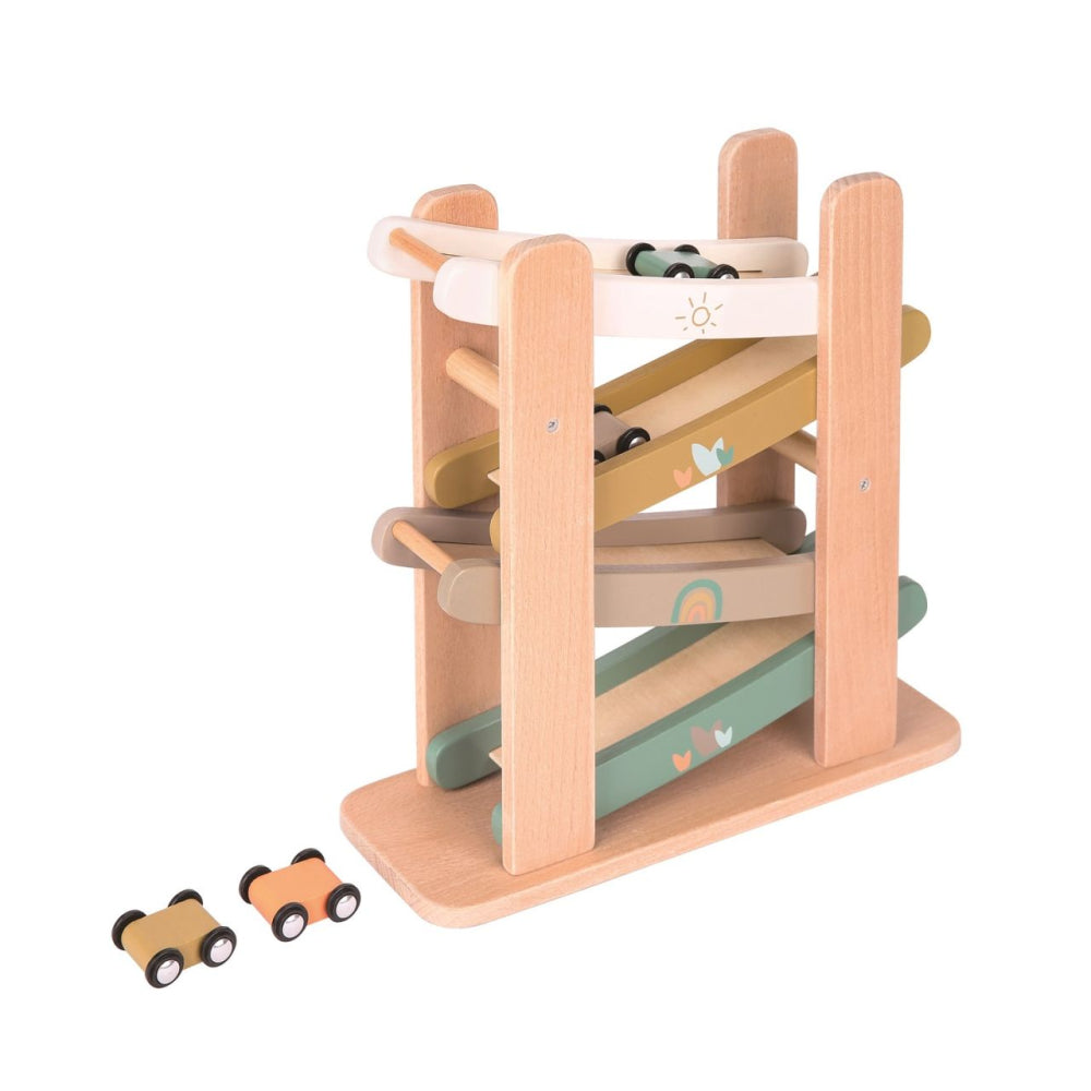 Holz Auto Überschlagbahn