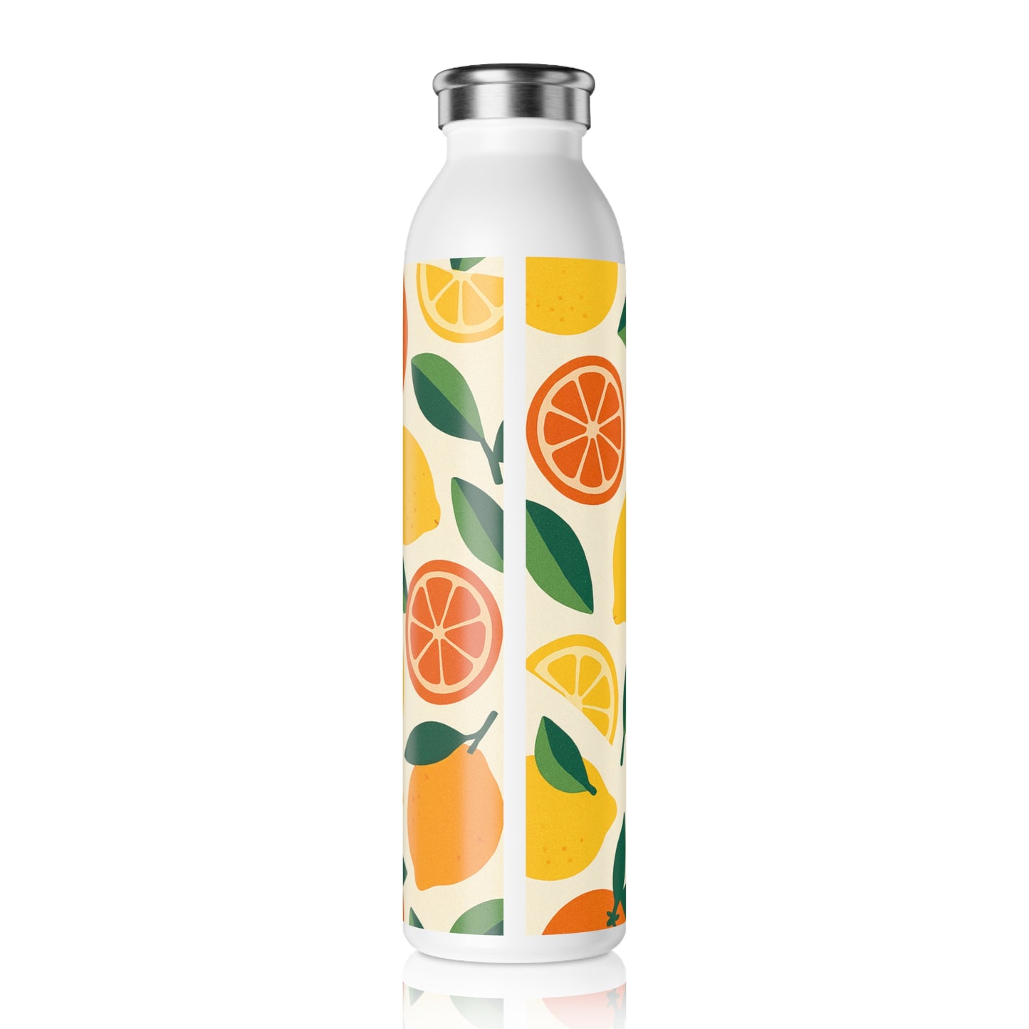 Fruchtige Frische – Orangen & Zitronen Musterdesign