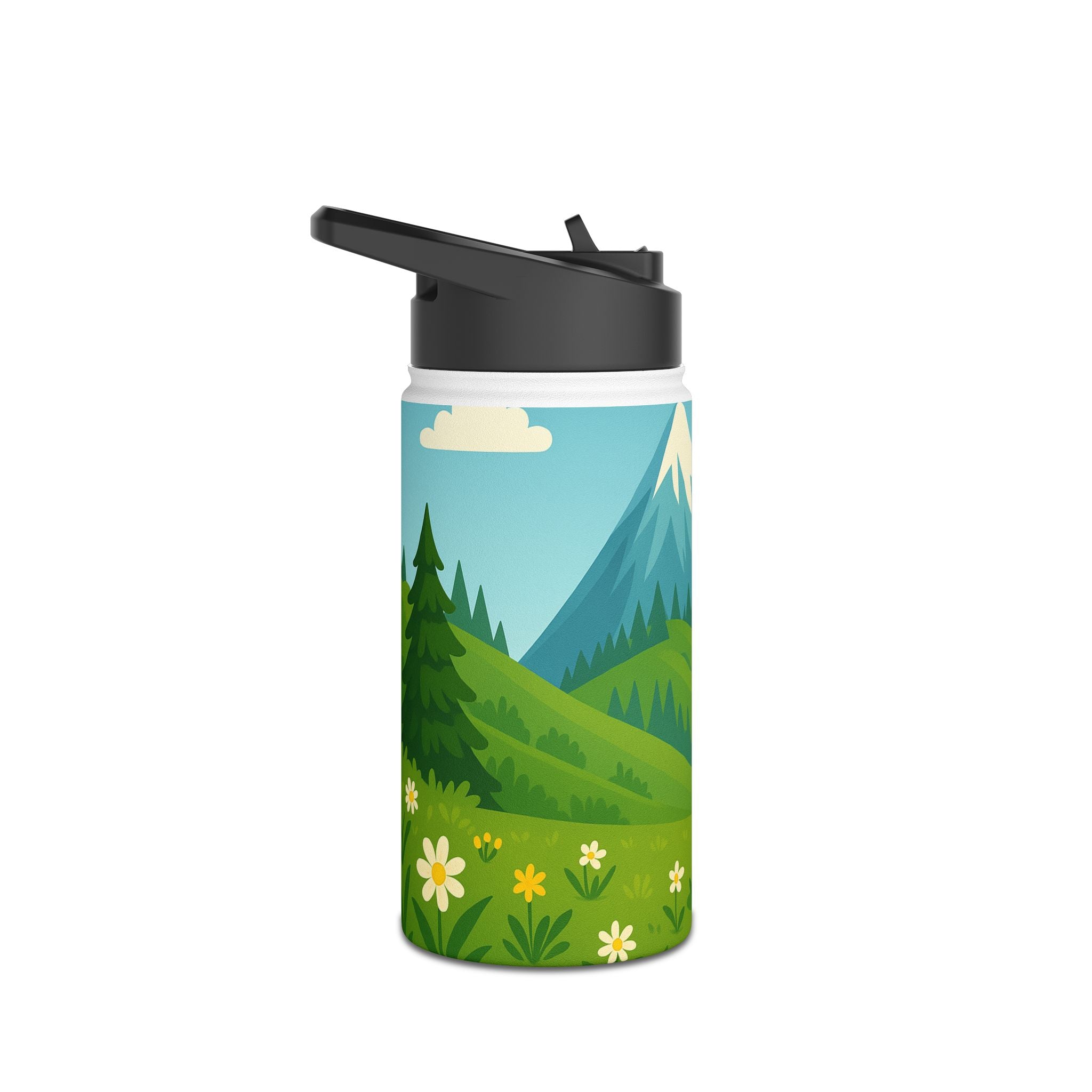 Waldzauber – Edelstahl-Trinkflasche für Kinder