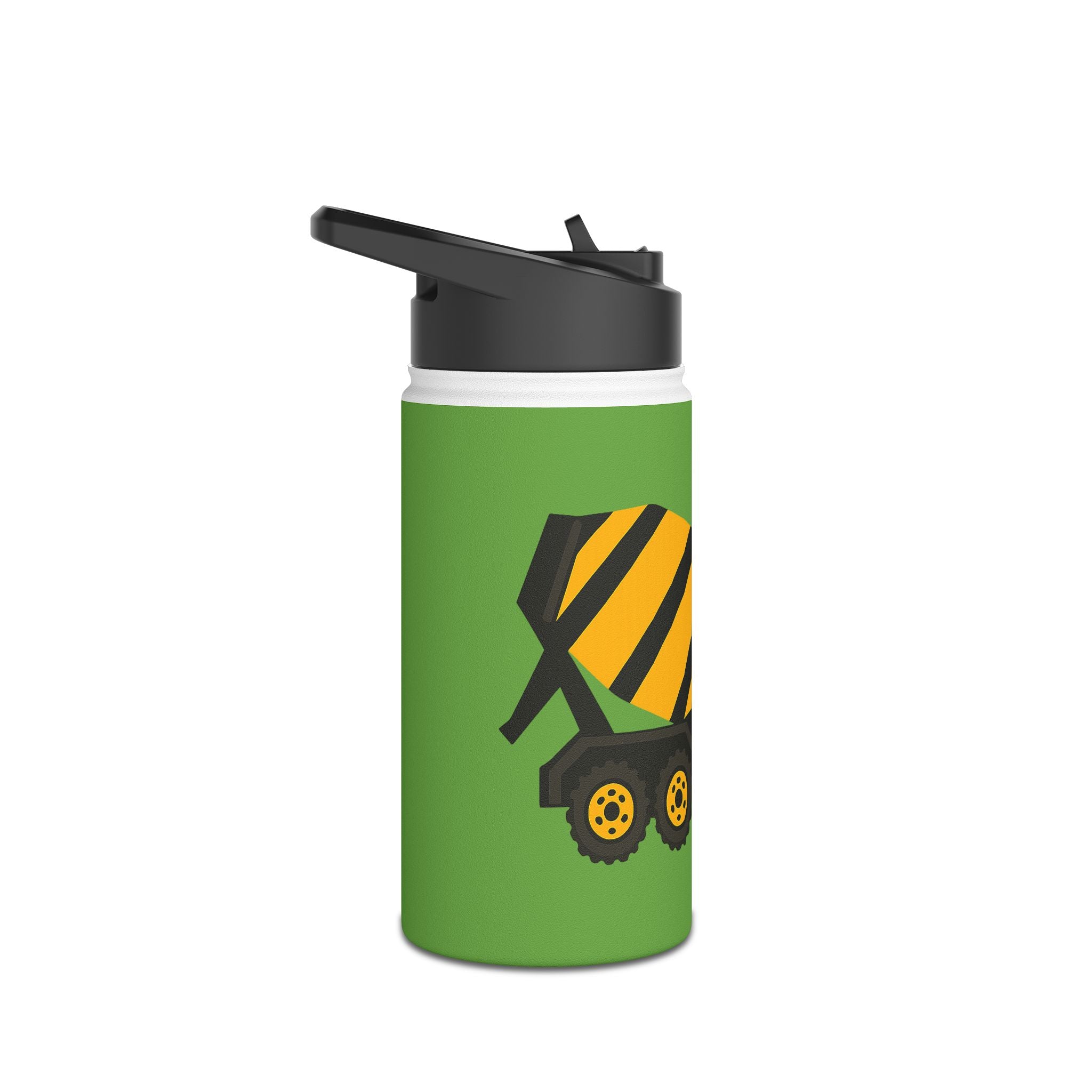 Baustellenkraft – Betonmischer in Gelb & Schwarz