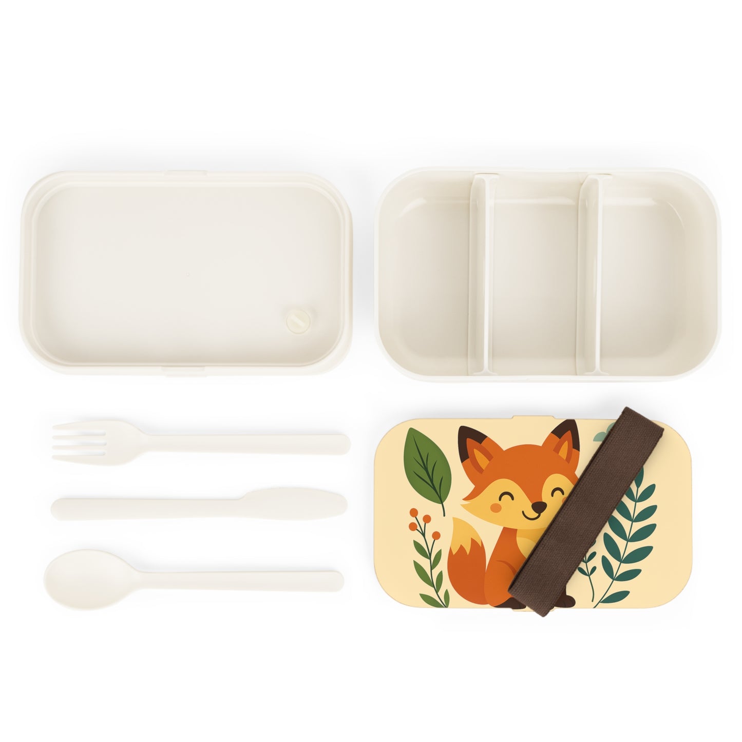 Fröhlicher Fuchs – Lunchbox-Design für kleine Naturfreunde