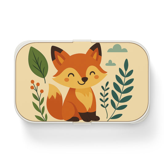 Fröhlicher Fuchs – Lunchbox-Design für kleine Naturfreunde