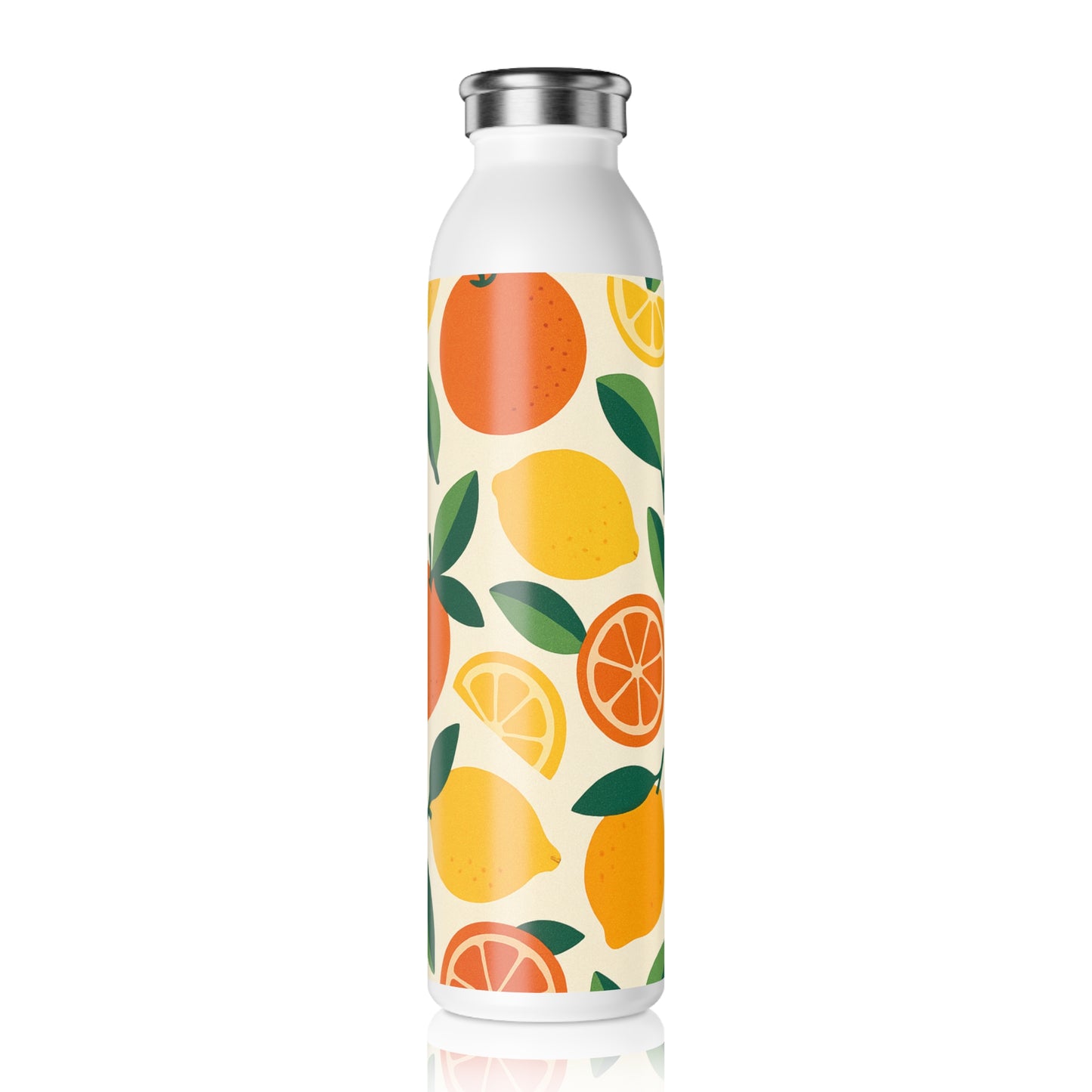 Fruchtige Frische – Orangen & Zitronen Musterdesign