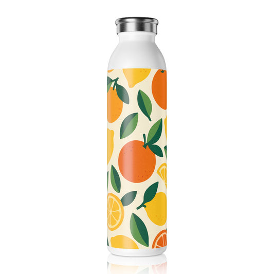 Fruchtige Frische – Orangen & Zitronen Musterdesign