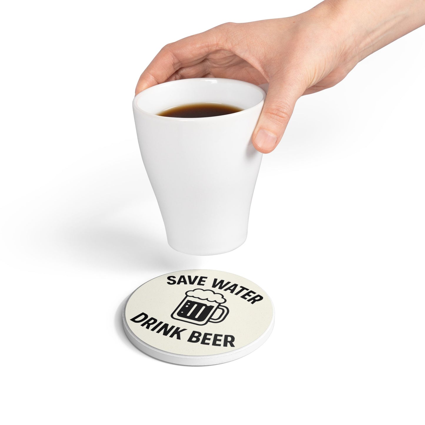 Save Water – Drink Beer | Lustiger Untersetzer für Bierliebhaber