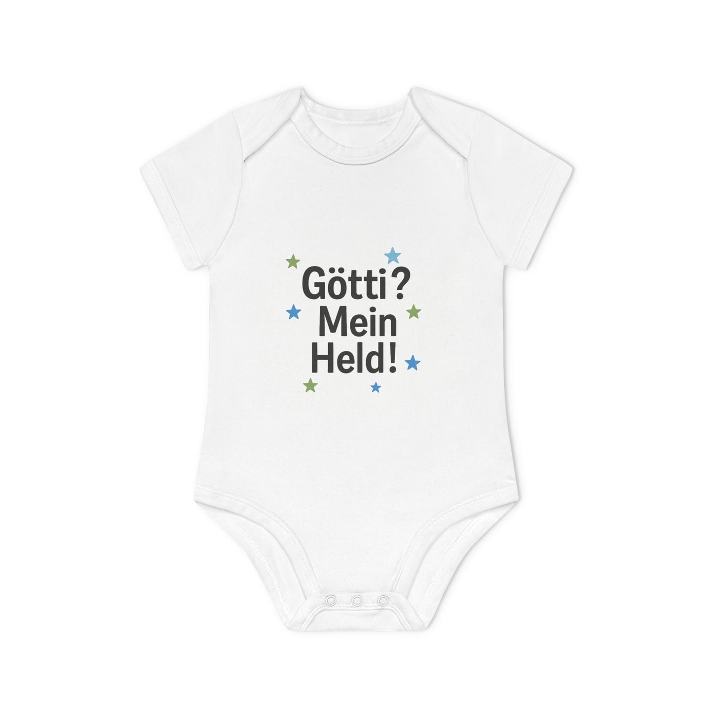 Götti? Mein Held! – Verspieltes Body-Design für kleine Superfans