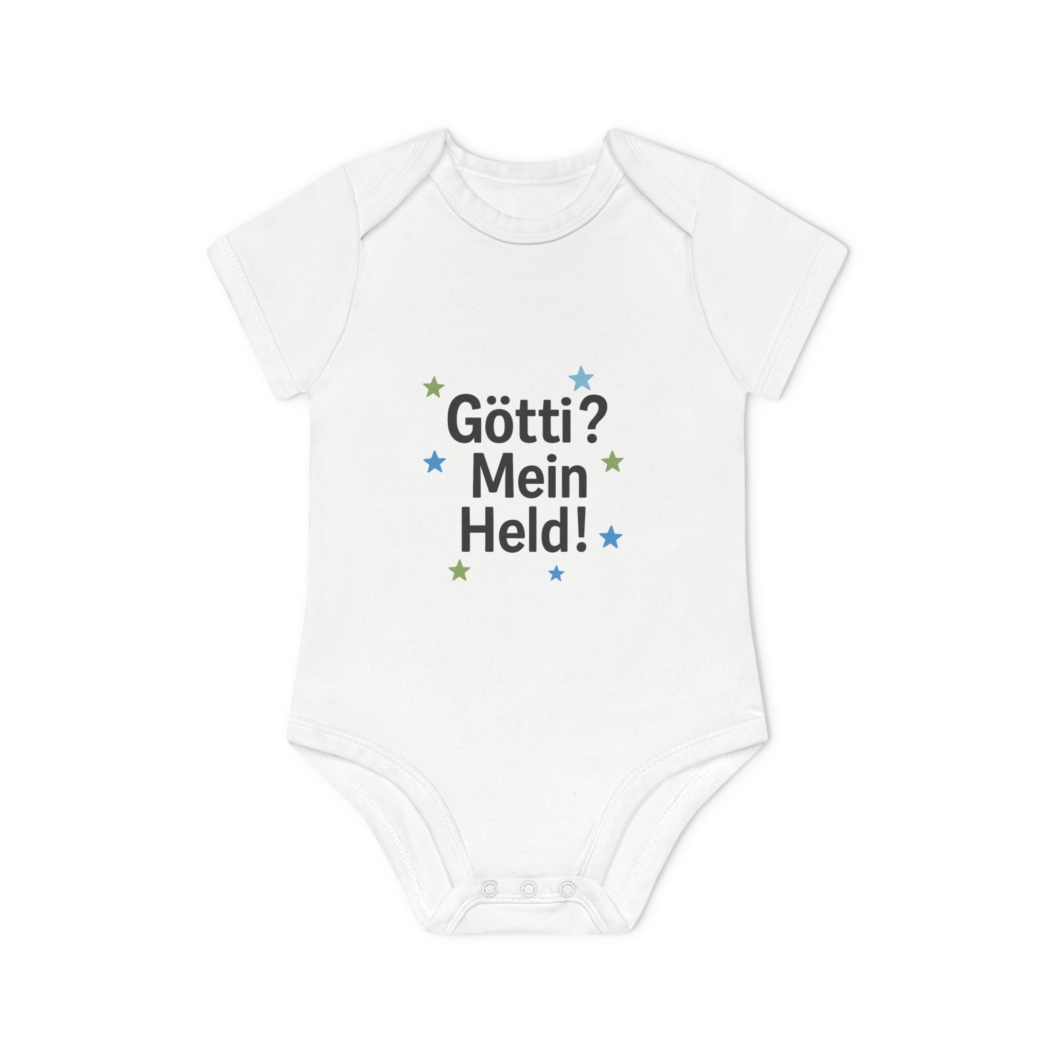 Götti? Mein Held! – Verspieltes Body-Design für kleine Superfans