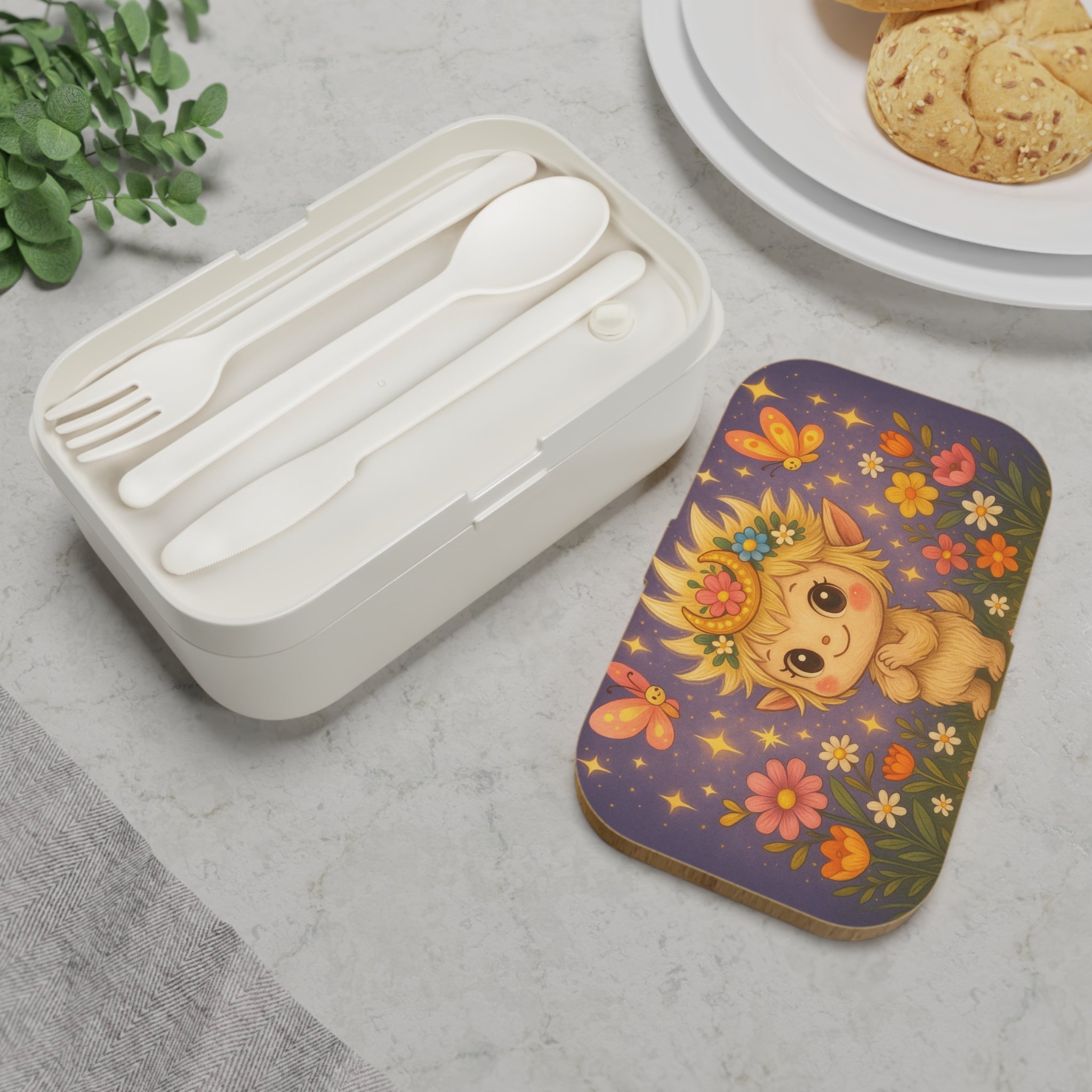 Magisches Blumenwesen – Lunchbox für Kinder
