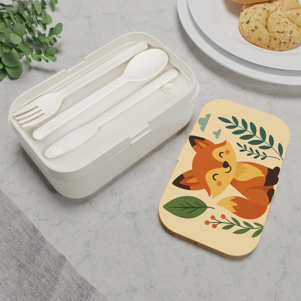 Fröhlicher Fuchs – Lunchbox-Design für kleine Naturfreunde