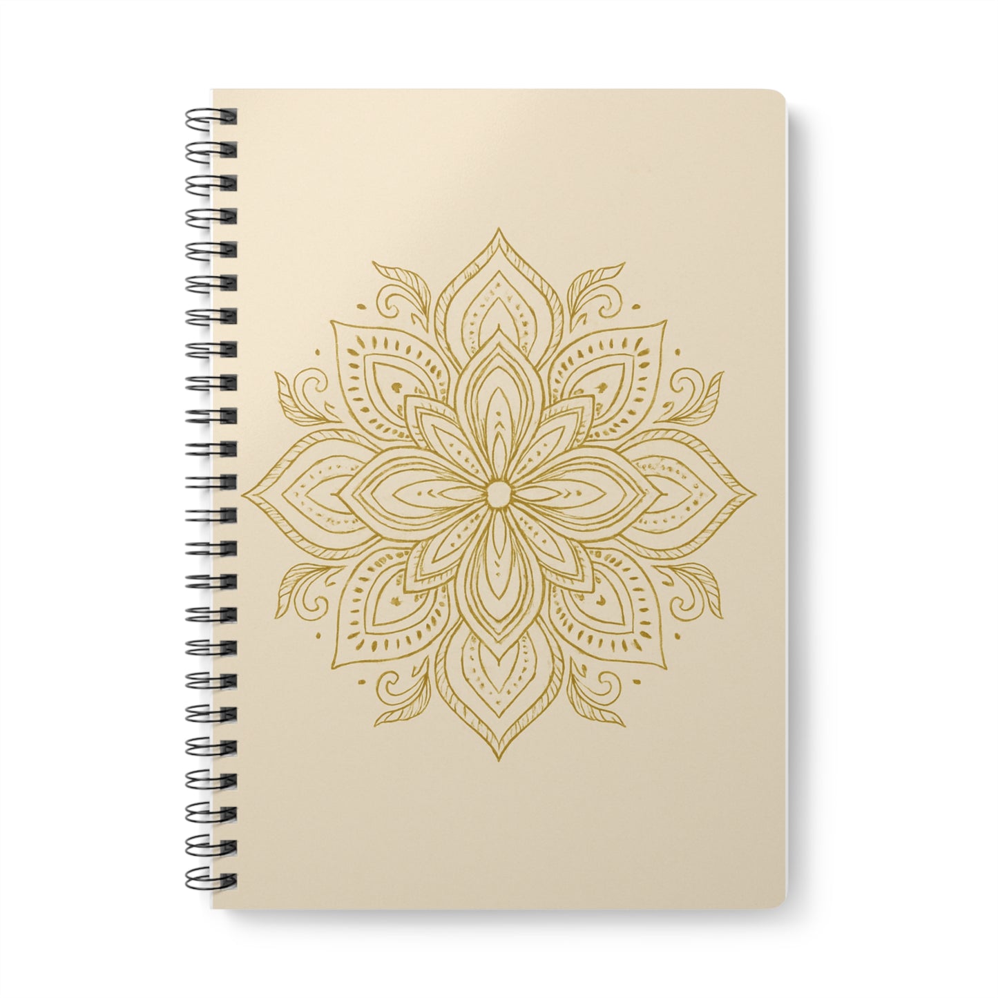 Notizbuch Mandala gold A5