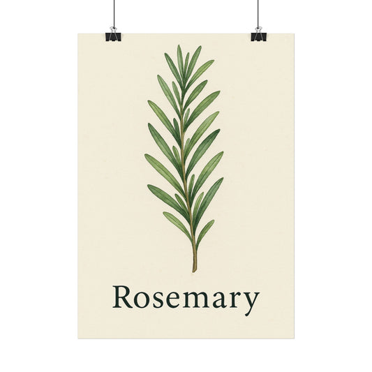 Wandbild für die Küche Rosmarin