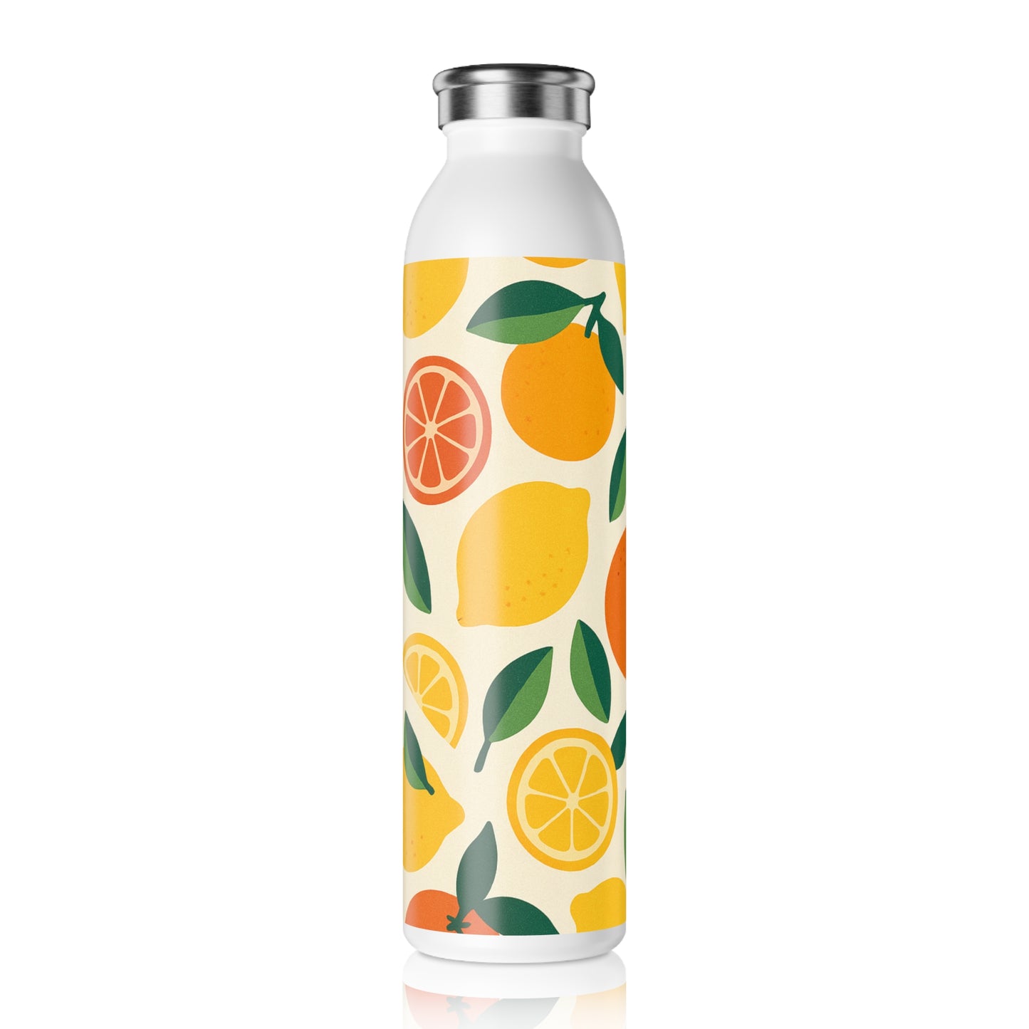 Fruchtige Frische – Orangen & Zitronen Musterdesign