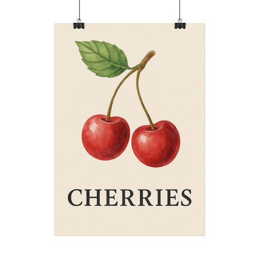 Wandbild Cherries
