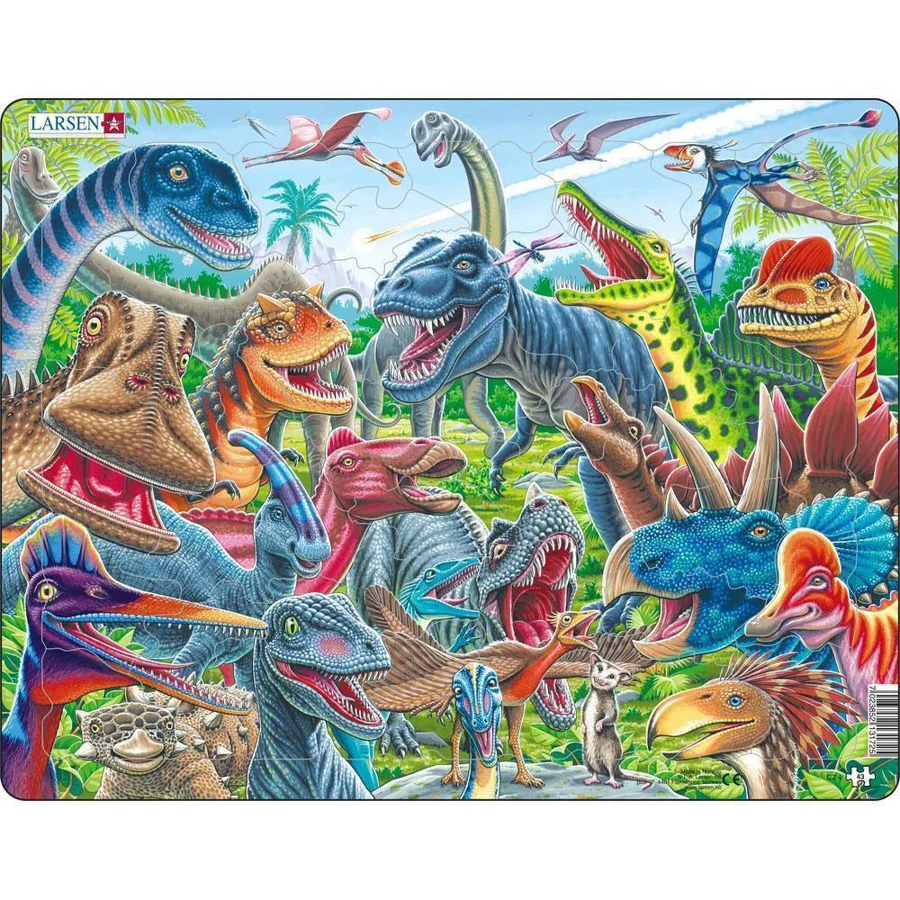 Dinosaurier Steckpuzzle