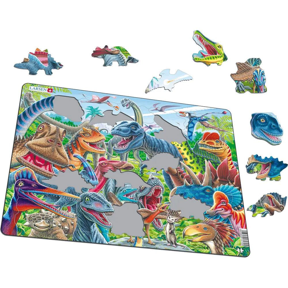 Dinosaurier Steckpuzzle