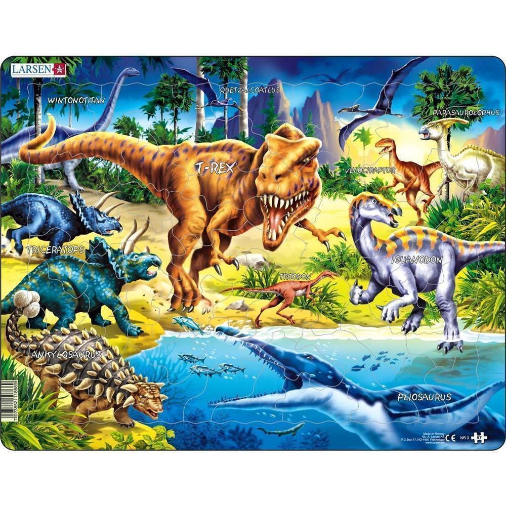 Dino Welt Puzzle