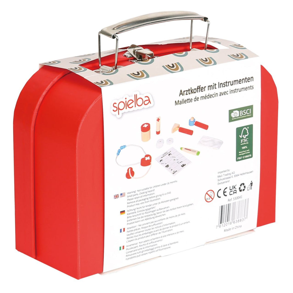 Spielba Arztkoffer aus Holz