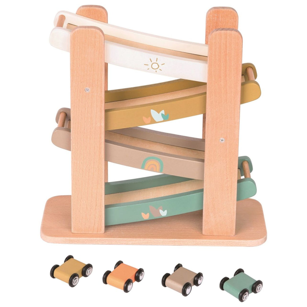 Holz Auto Überschlagbahn